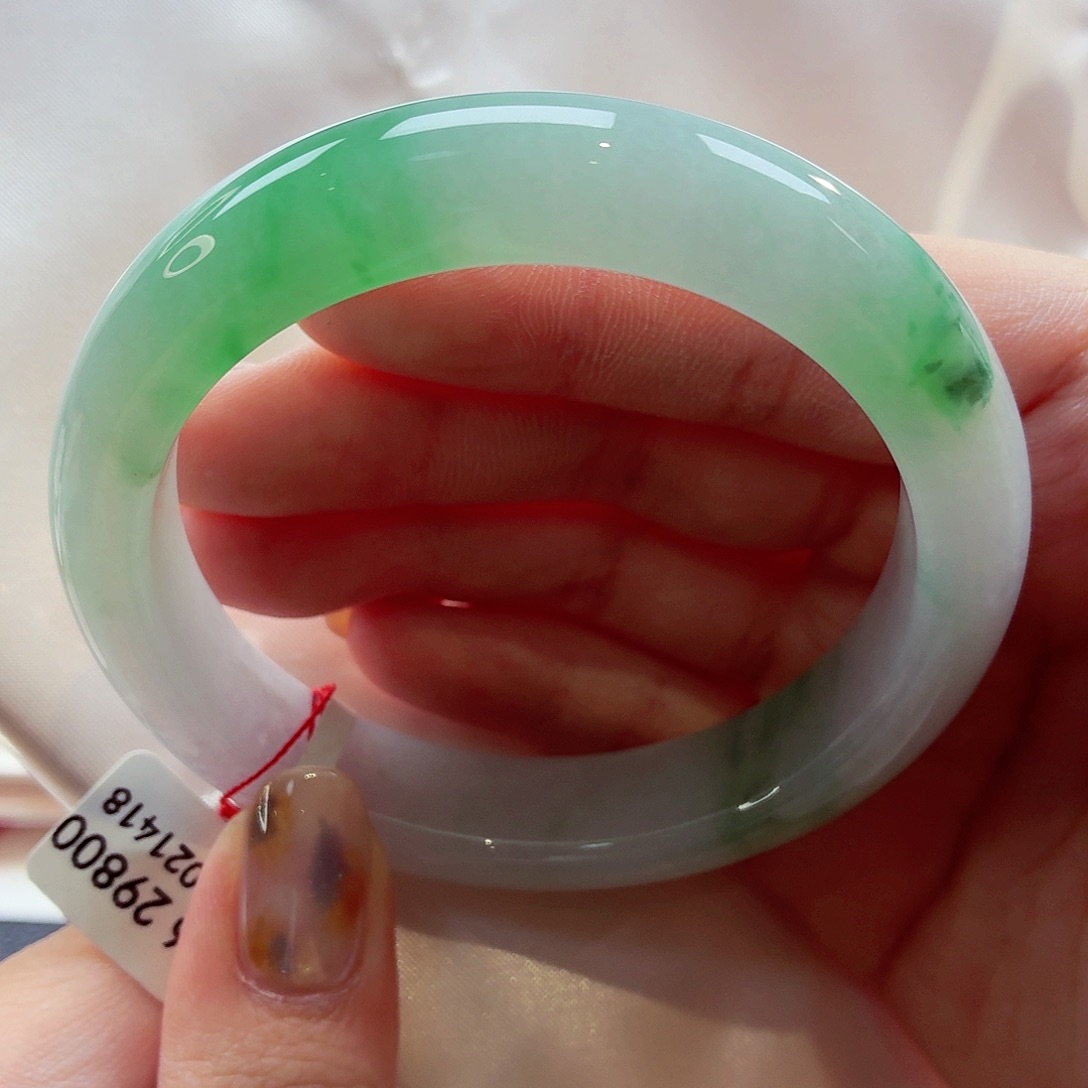 翡翠未镶嵌手镯22（11号）