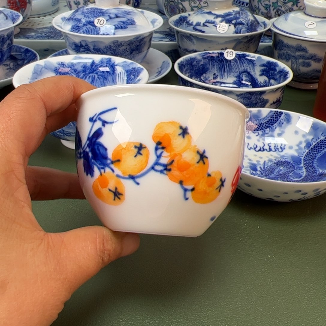 景德镇纯手绘茶具园园83