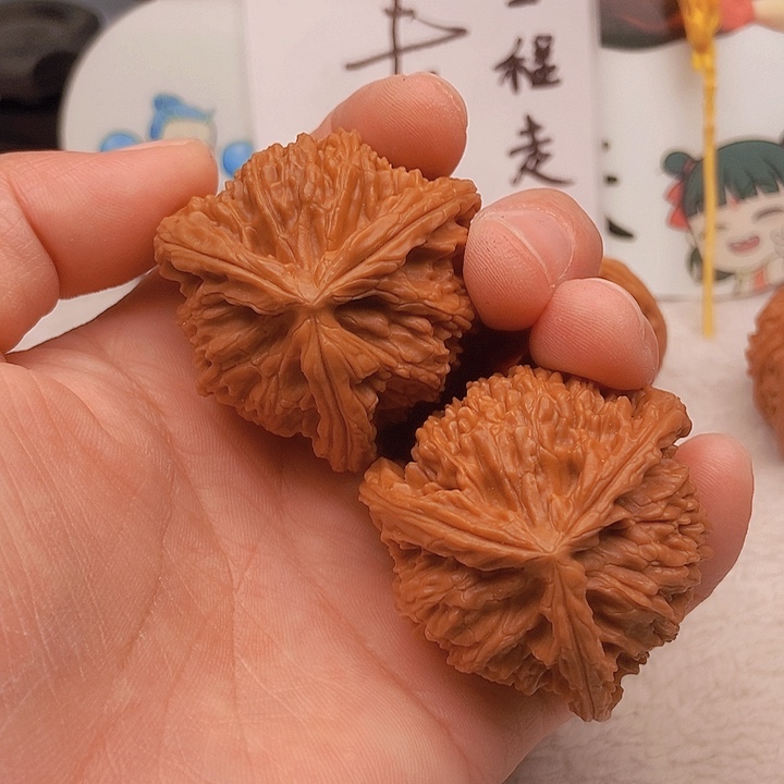 吊坠文玩核桃赵*生三棱