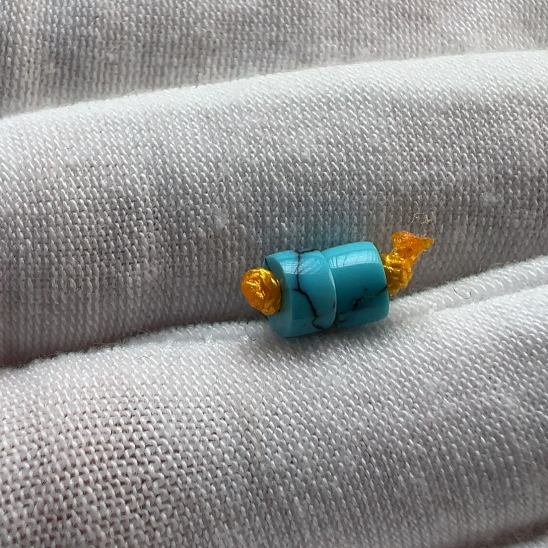 绿松石未镶嵌配饰5.1*2.9