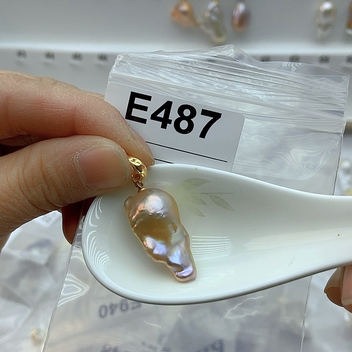 淡水珍珠颈饰银S925镶嵌