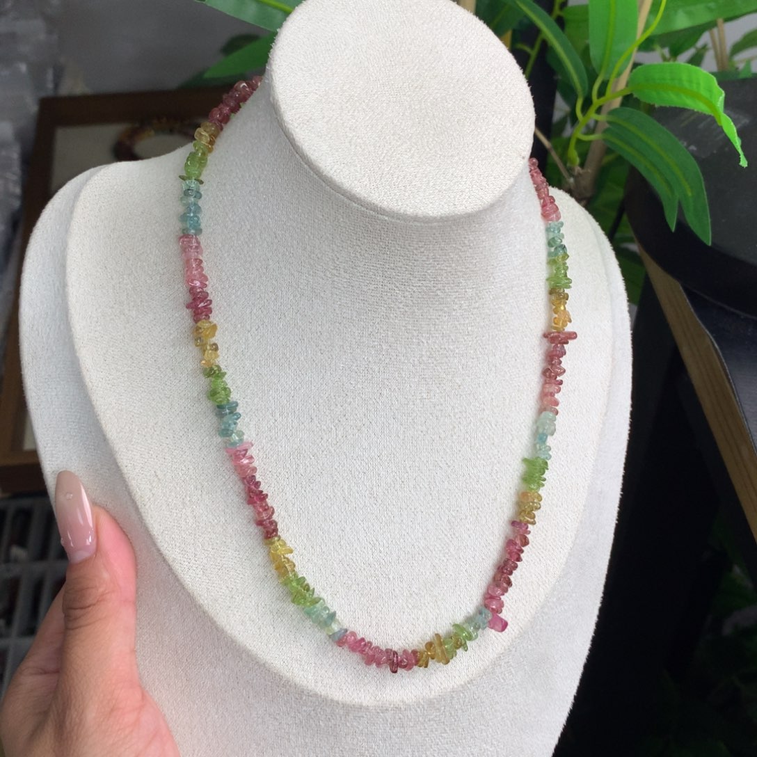 未镶嵌碧玺手链天然