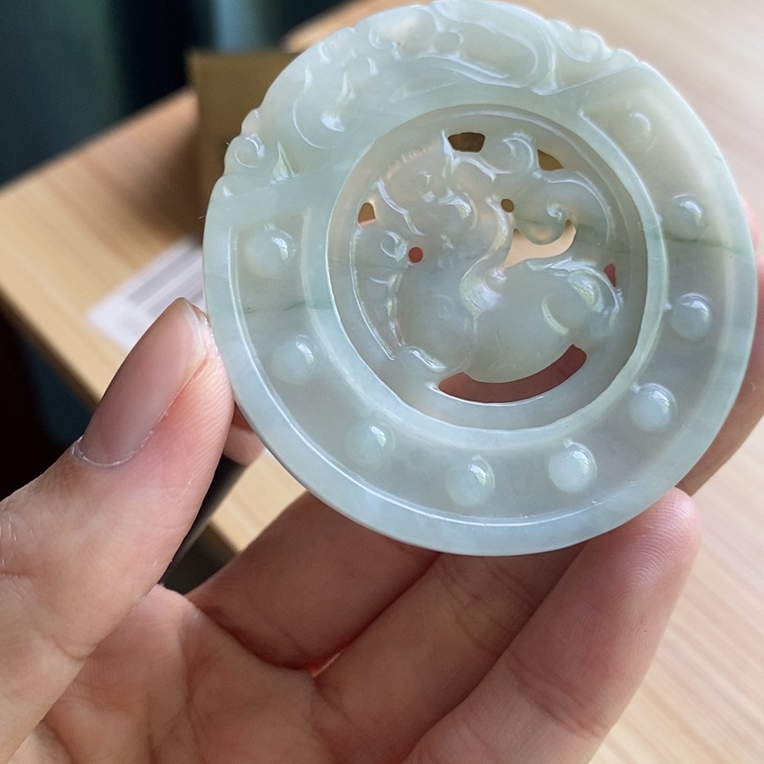 【闪购商品】颈饰未镶嵌翡翠天然缅甸A货翡翠