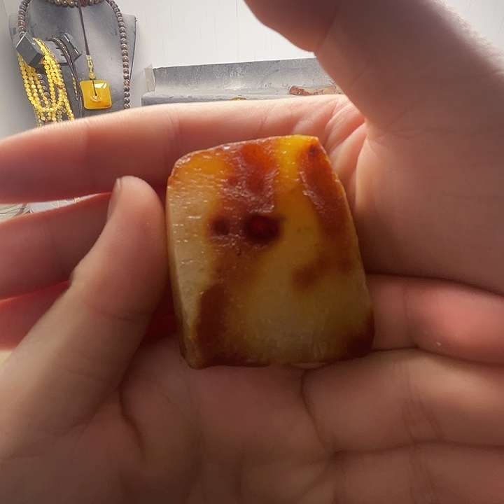 定制琥珀未镶嵌纯天然蜜蜡吊坠