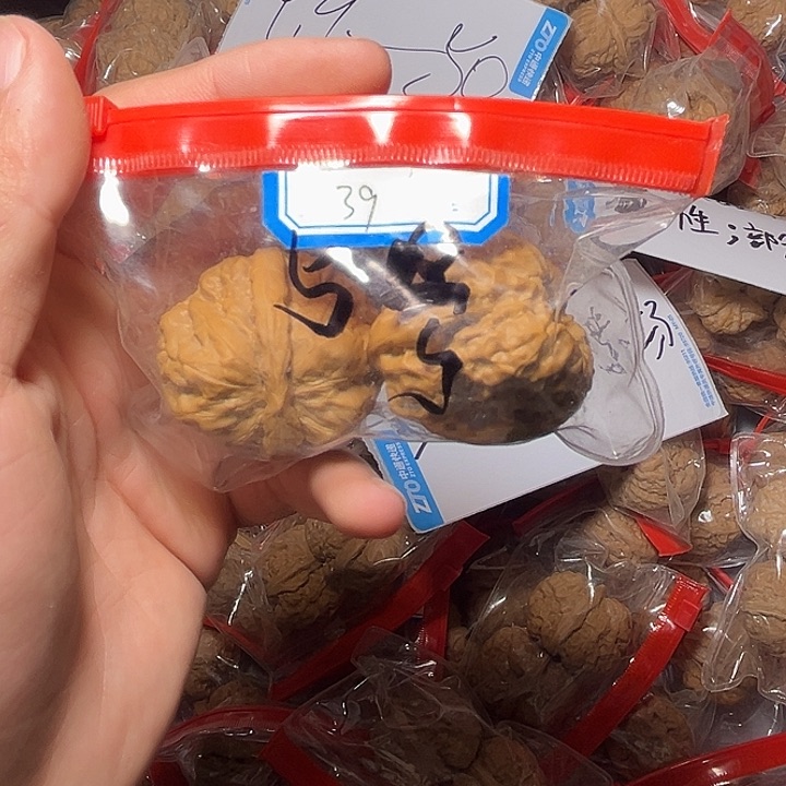 文玩核桃把件少**话37蛤蟆头 5号