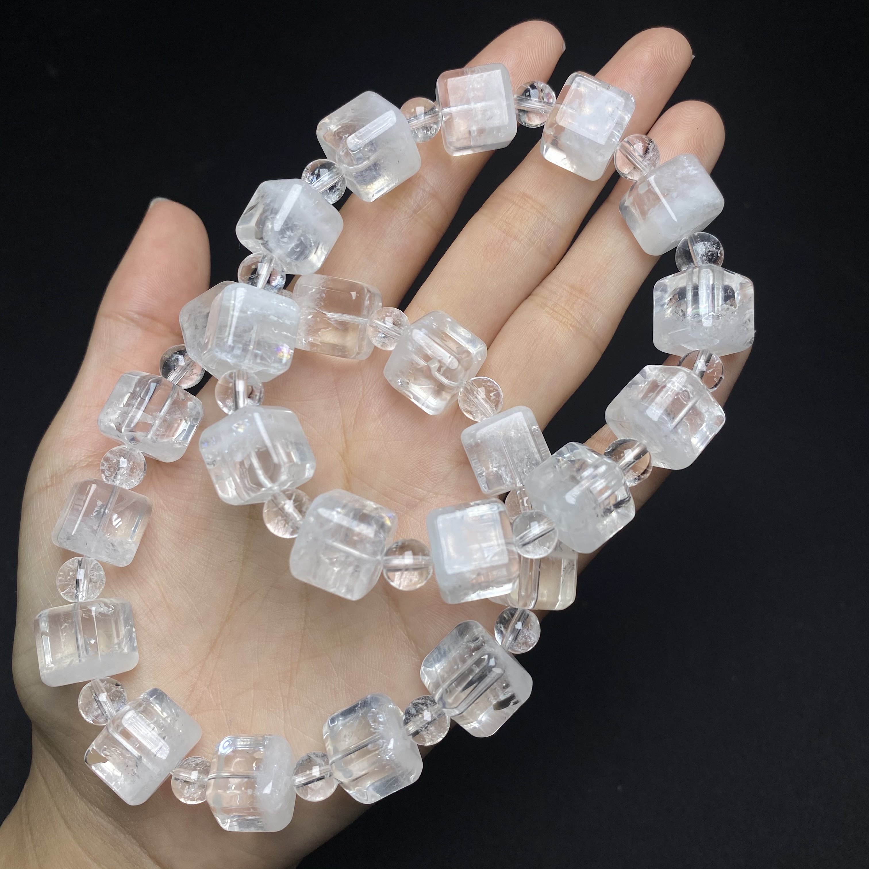 Y240 喜马拉雅方糖手链9-13mm+多样性发一