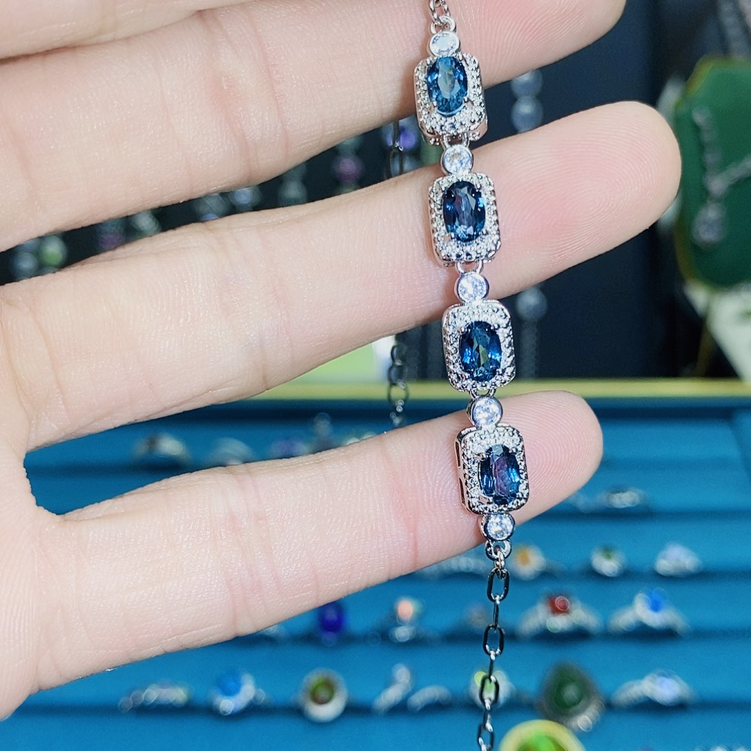 紫晶珠宝半成品银S925镶嵌