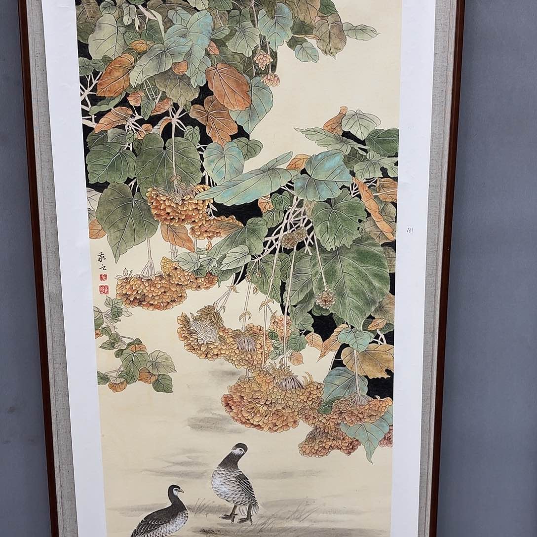 国画中国花鸟画大咖李敬之老师