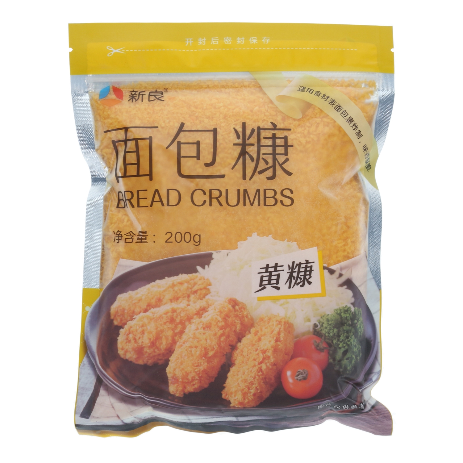 面包糠（黄  白）备注200g