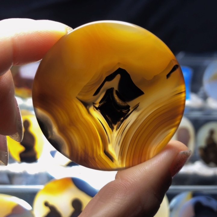 合金玛瑙/玉髓珠宝奇石100