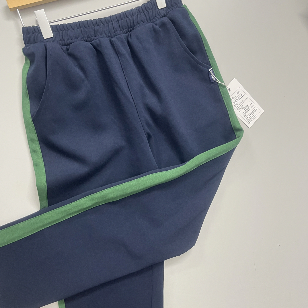 郑州市二七区幸福路小学春秋季藏蓝色运动裤