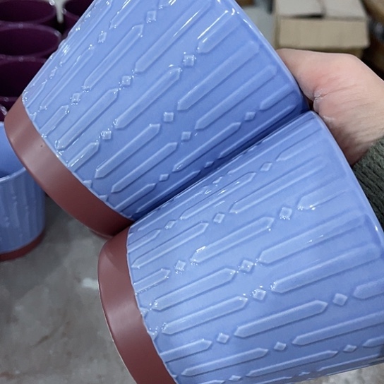 多肉绿植陶瓷花盆，9.9包邮，有孔