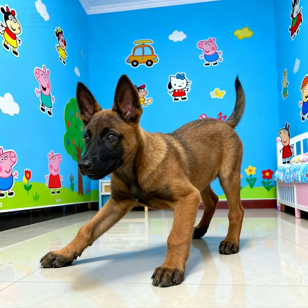 马犬幼犬警崽活物看家家养短毛狼狗犬便宜狗护院大型犬霸气狗黄马