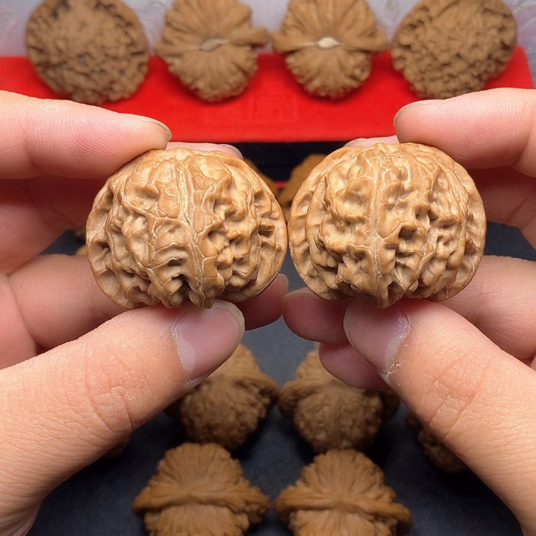 文玩核桃把件41苹果园