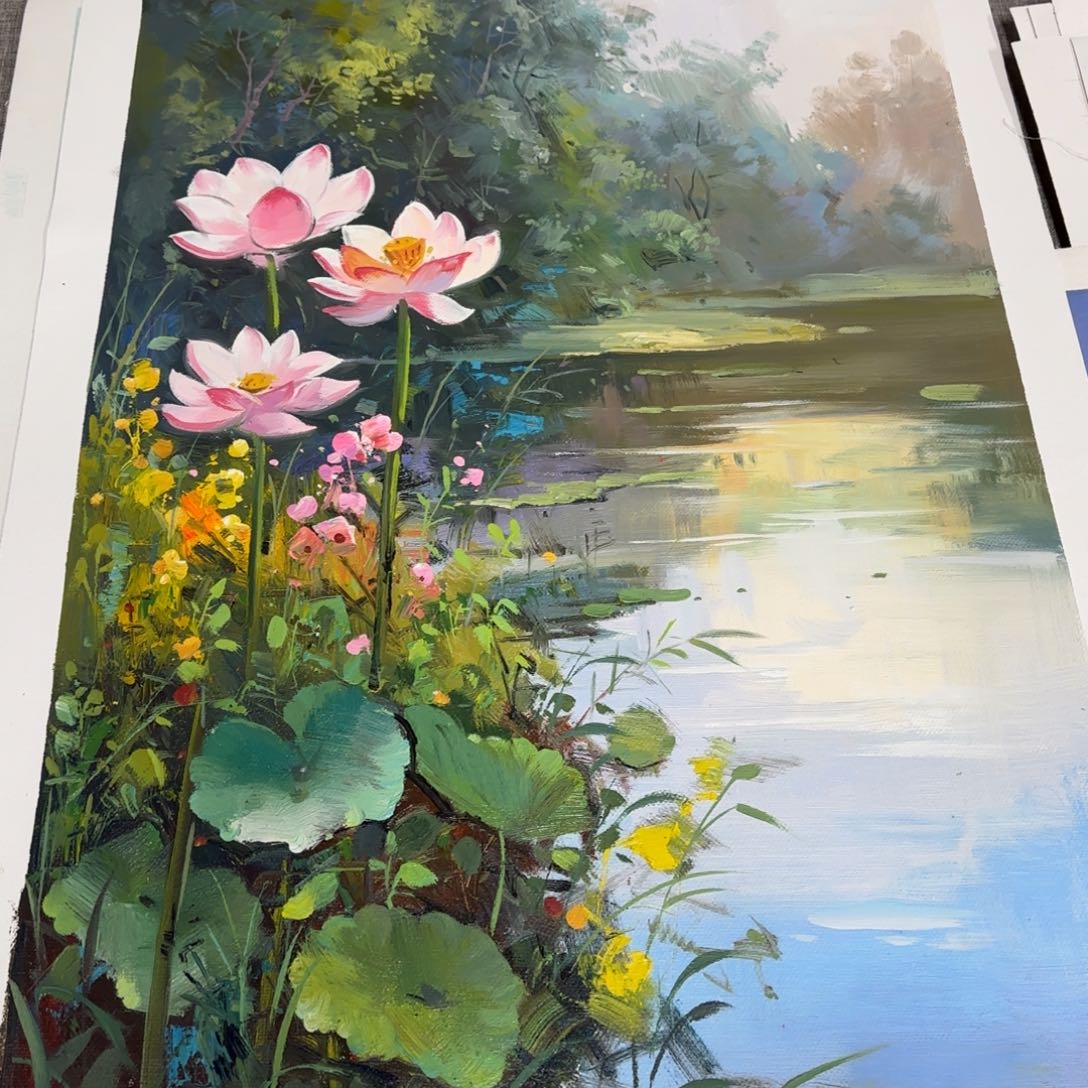 油画优惠活动开始了。