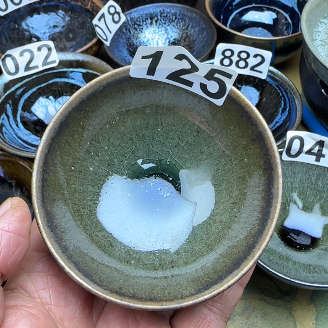 茶盏建阳建盏主人杯龙窑柴烧