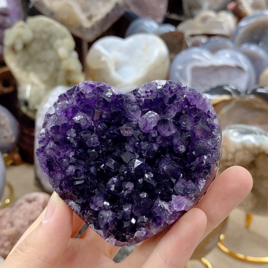 紫晶珠宝半成品未镶嵌12