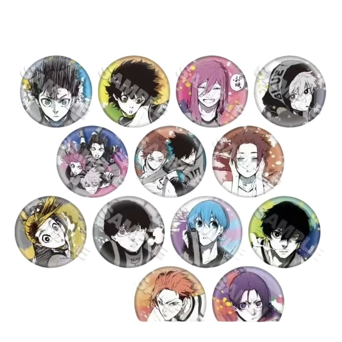 【蓝锁】原画玻璃闪吧唧盲盒代拆