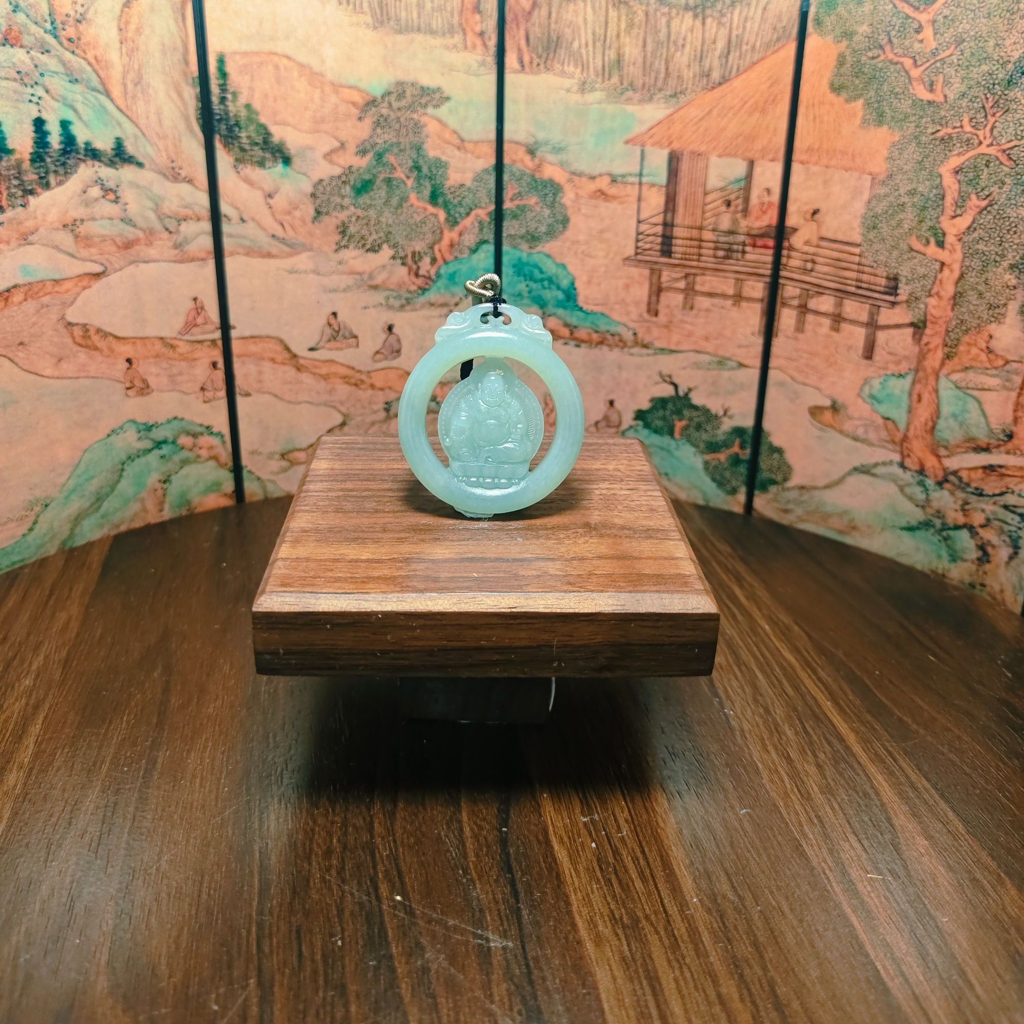 G和田玉佛公吊坠1100