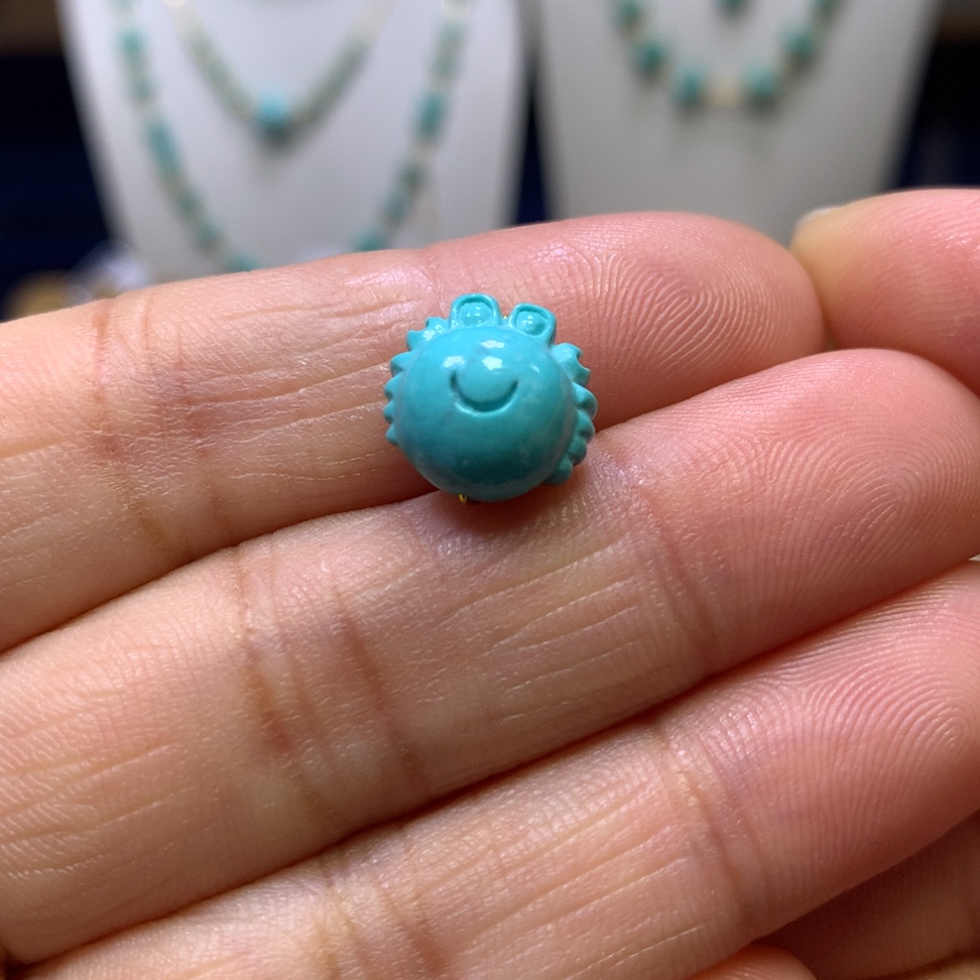 绿松石未镶嵌配饰