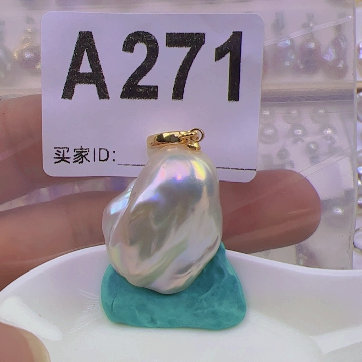 淡水珍珠颈饰合金