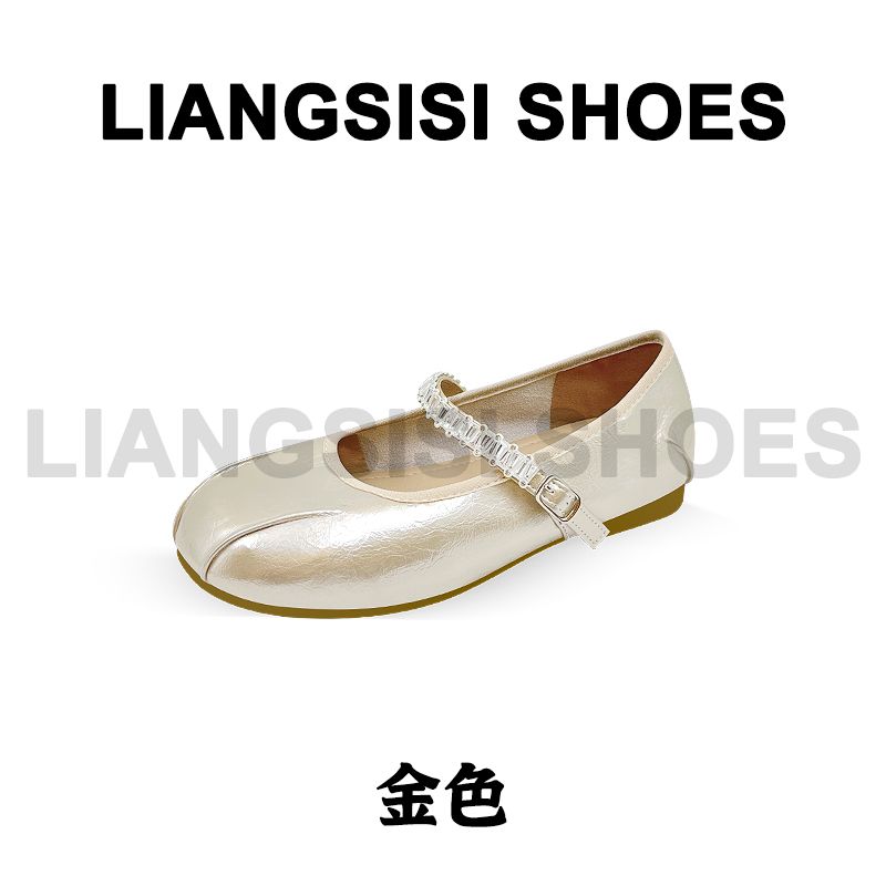 梁思思SHOES新款仙女风水钻玛丽珍单鞋-L501-5