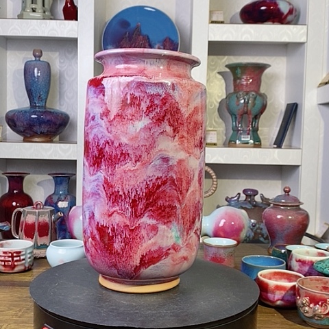 摆件禹州神后钧瓷原产地~