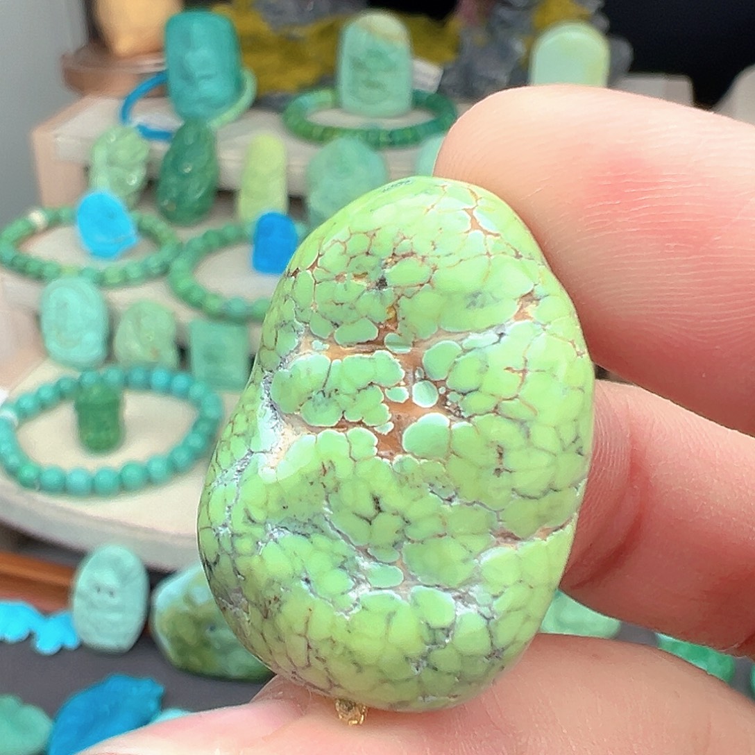 绿松石未镶嵌主播万珍