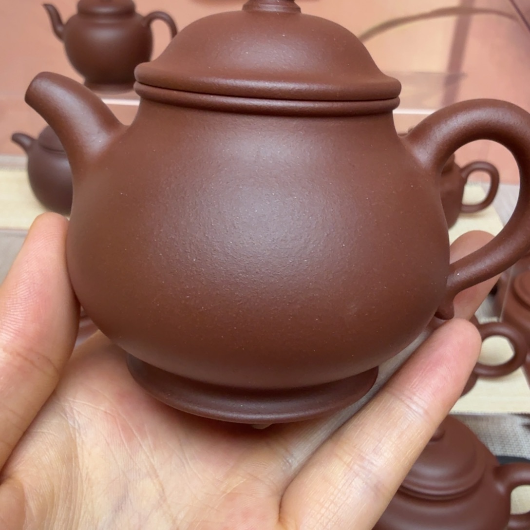 茶壶紫砂微瑕潘壶140cc