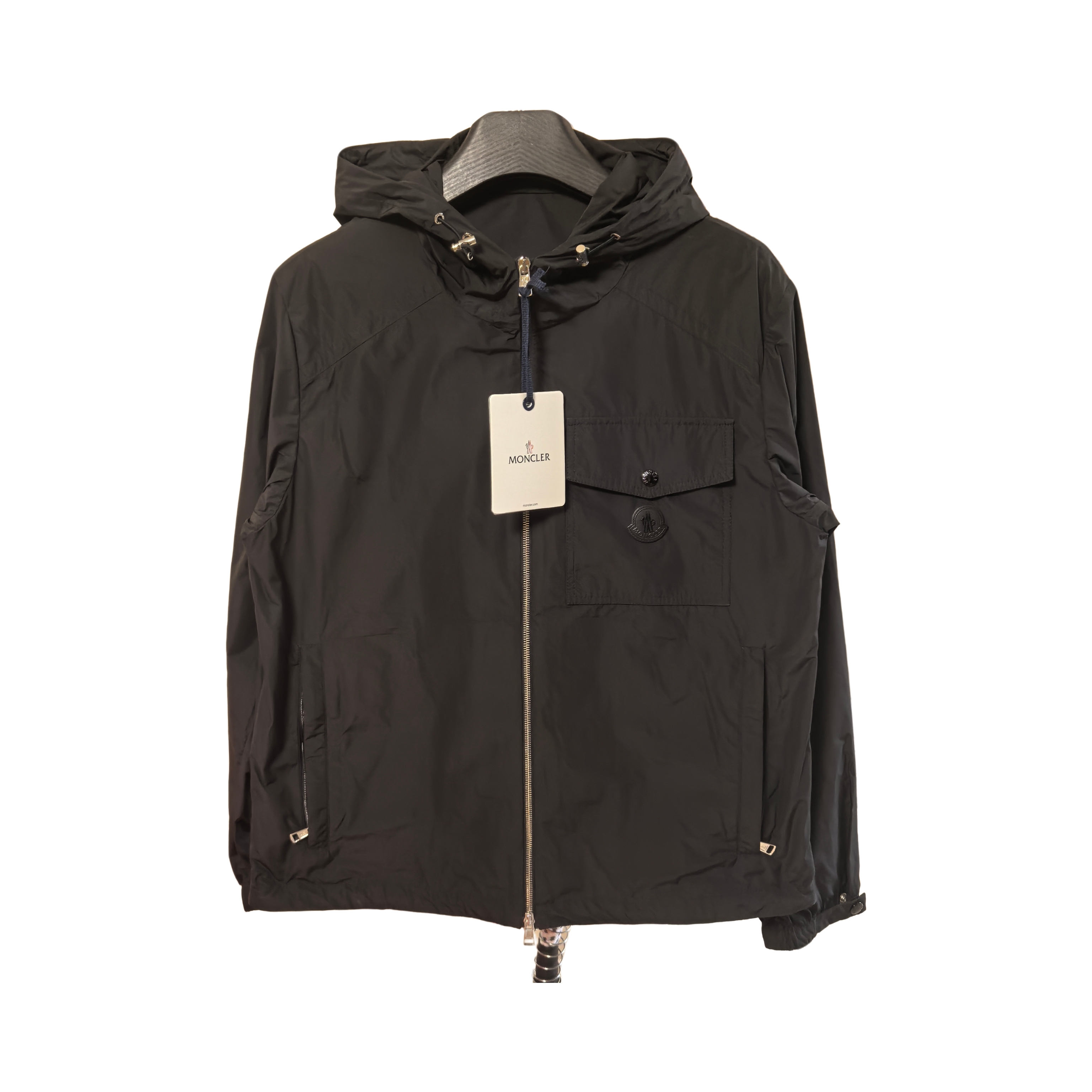 未使用 MONCLER 0846蒙口新款爆款vic黑标口袋冲锋衣/2/全新