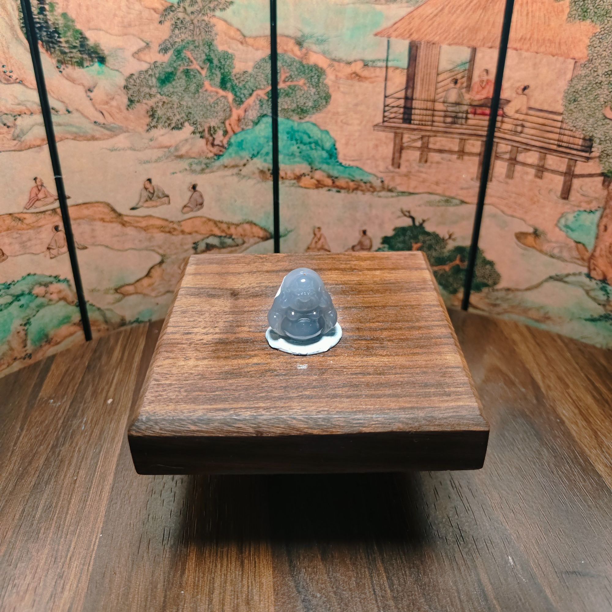 H和田玉佛公吊坠1252