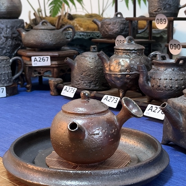 侧把壶柴烧柴烧柴烧