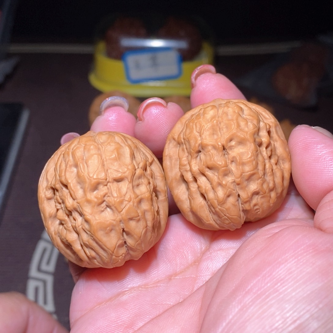 文玩核桃把件甲骨文