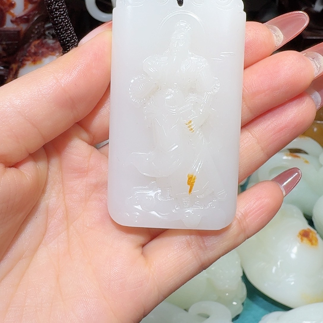 和田玉挂件未镶嵌