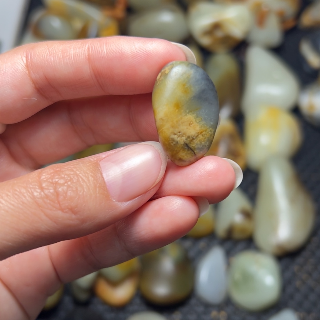 和田玉未镶嵌挂件11