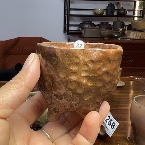 ᝰ***ꪝ戬谷龙窑柴烧茶杯37