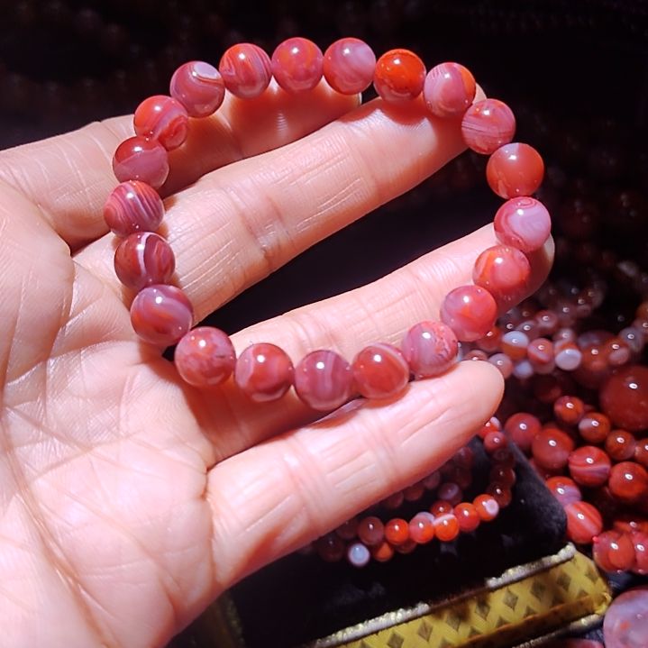 玛瑙/玉髓手链未镶嵌