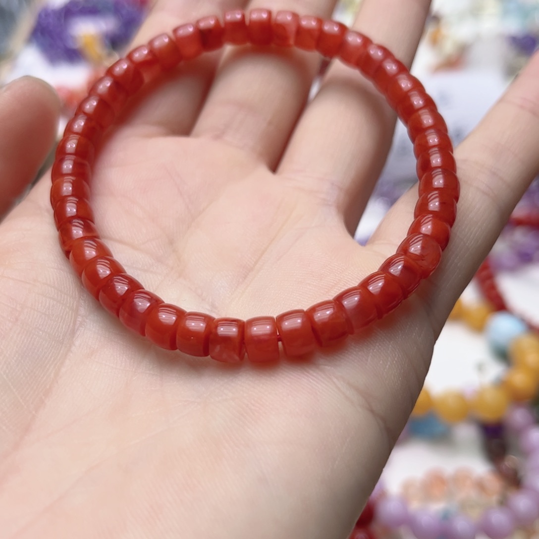 合金手串南红玛瑙南红直切手串