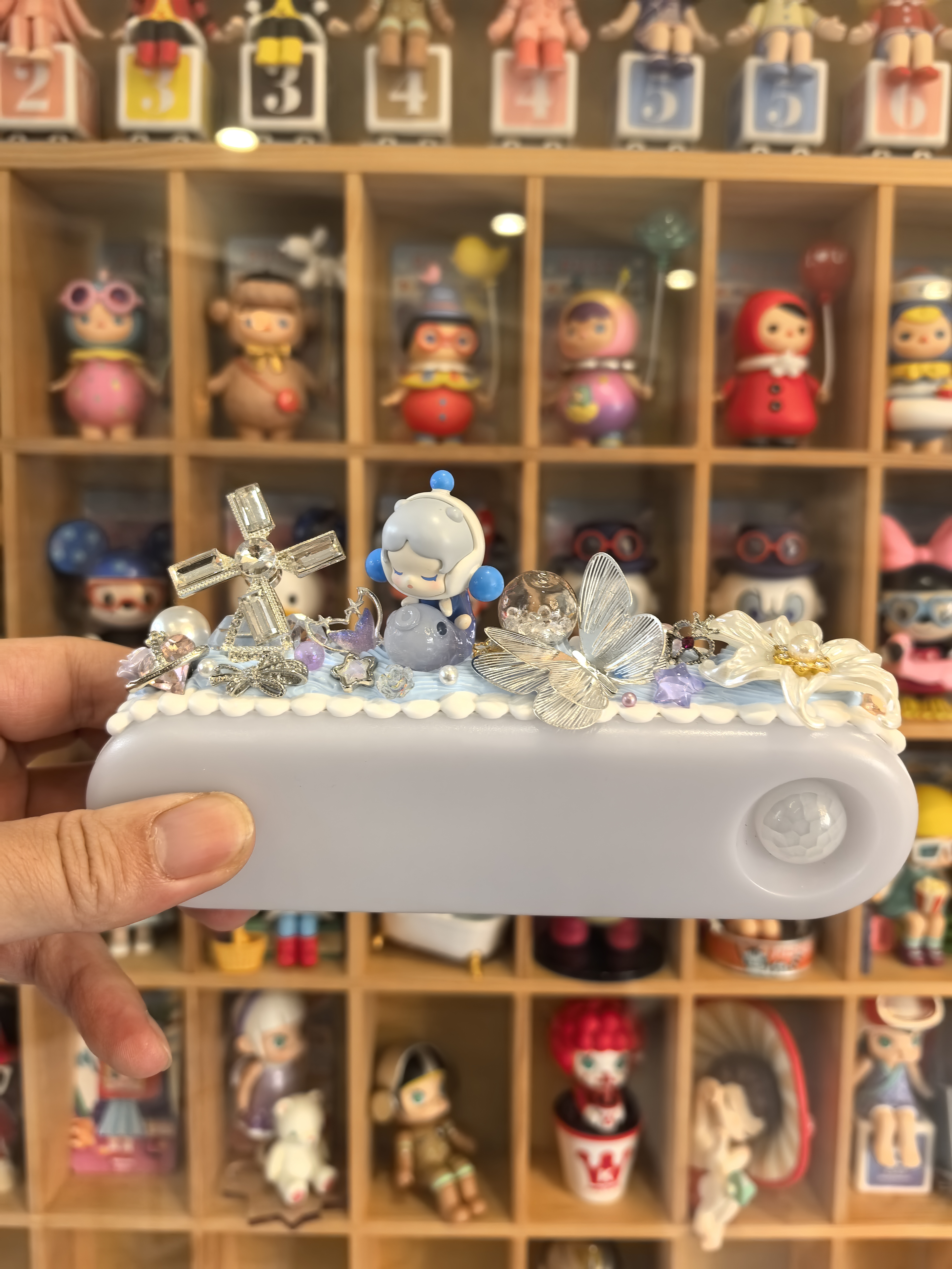 DIY奶油胶感应小夜灯