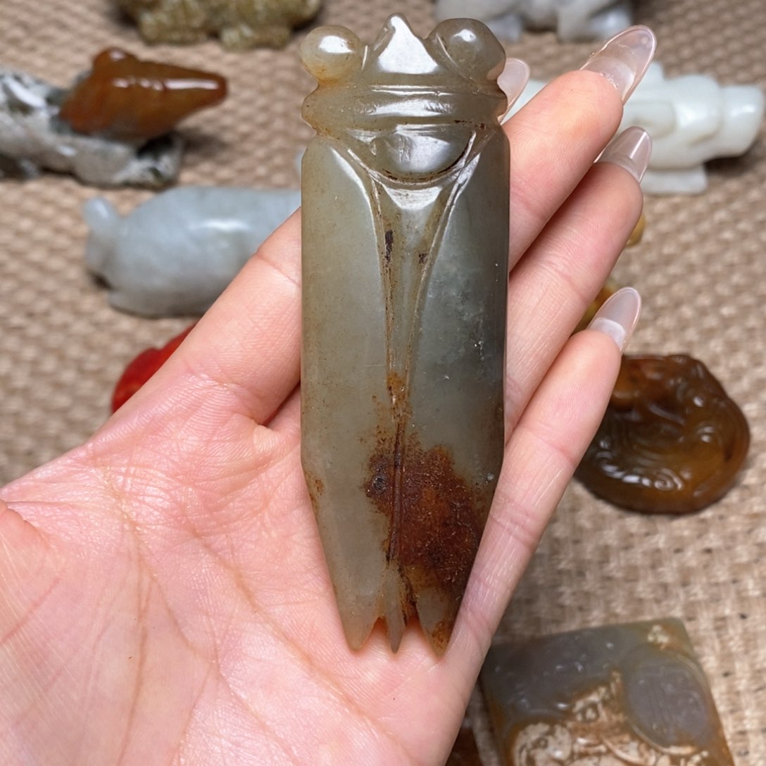 白玉菩提吊坠白玉菩提白玉菩提摆件