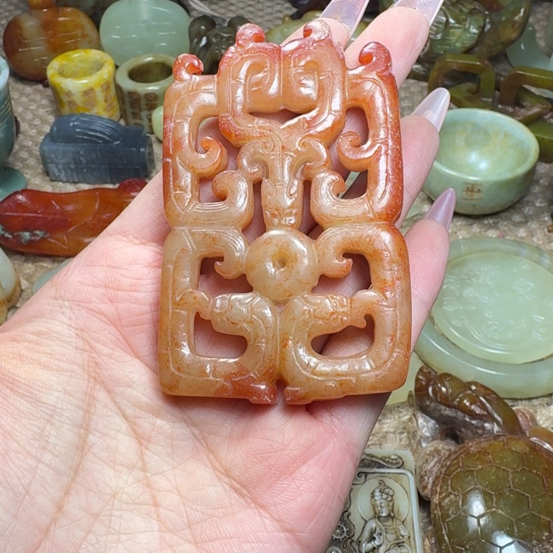 吊坠白玉菩提挂件