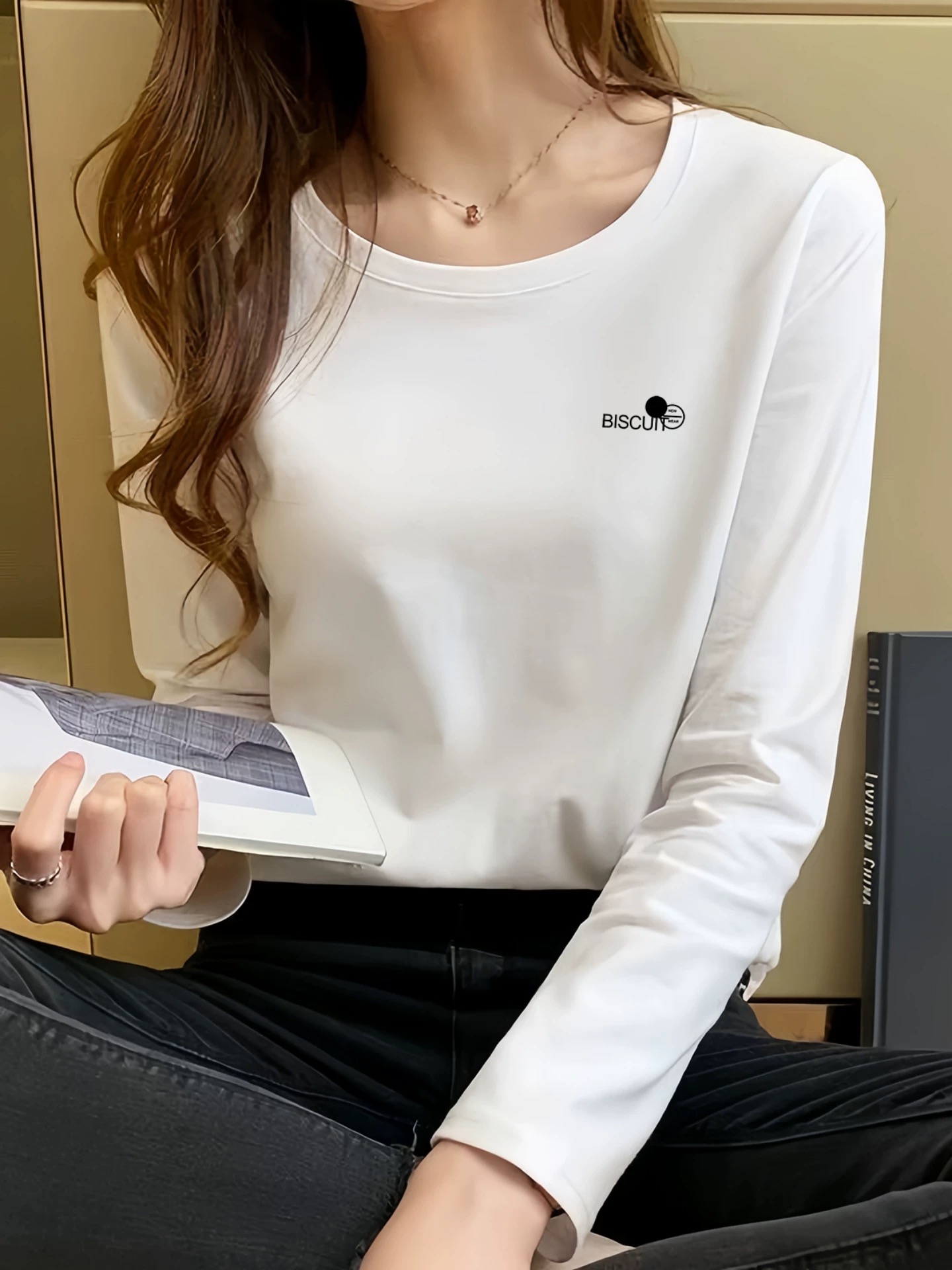 (801-999) 直播链接默认瑕疵介意勿拍no退，no，换！女装T恤上衣