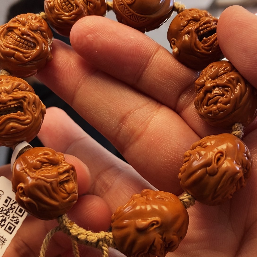 橄榄核手串/手链恶僧…….