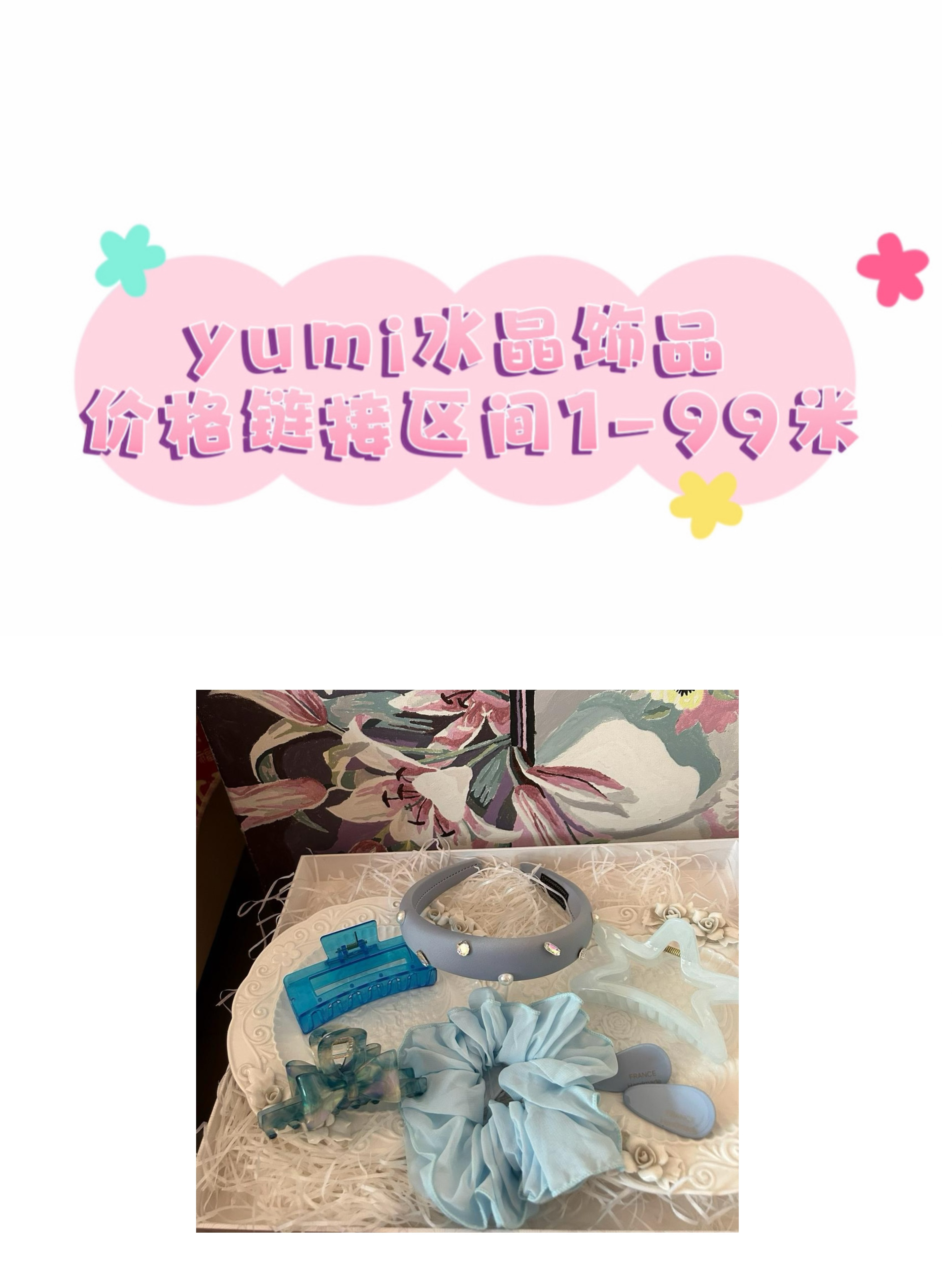 肠圈发箍袜子耳饰项链抓夹包包