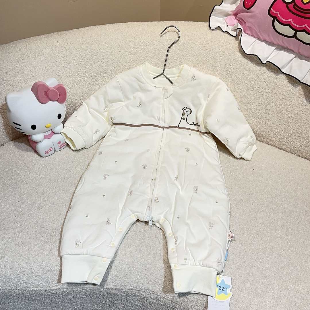 弯80克-【小鹿比比5082】夹棉闭裆睡袋