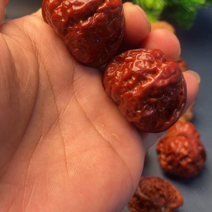 正***飞把件文玩核桃蛤蟆头小飞