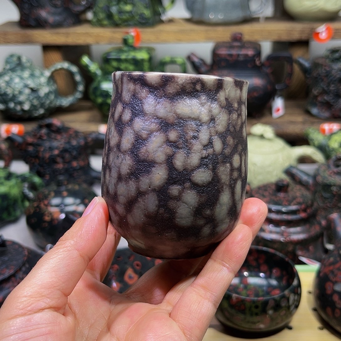 石材米粒石主人杯130CC微暇