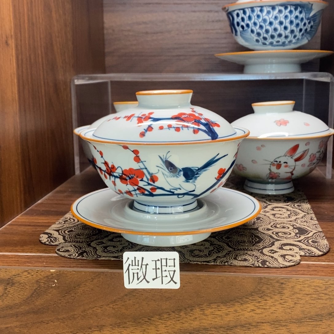 釉下彩手工绘制手工绘制