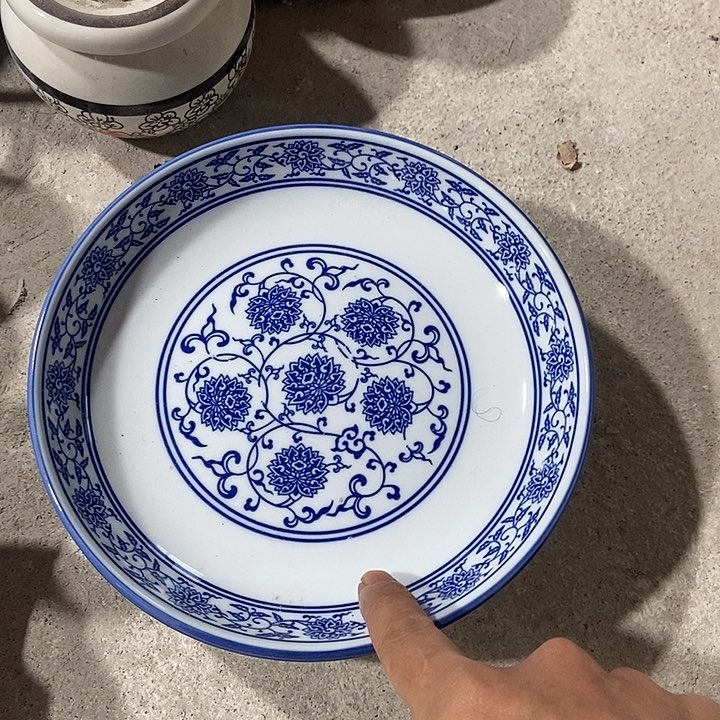 罐景德镇陶瓷盘子8寸4个