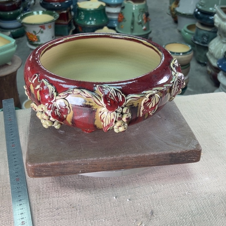 泳坤堂石湾盆陶瓷